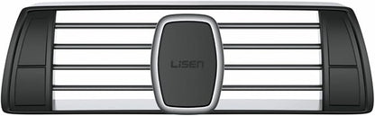 LISEN 2 Pack Magnetic Phone Holder for Your Car - 6 Military Magnets Vent Cell Phone Mount (Silver)