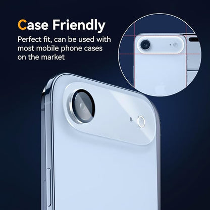Camera Lens Protector for iPhone 17 Air 6.6",9H Tempered Glass，Ultra HD, Scratch Resistance Easy to Install，Case Friendly， 3-Pack