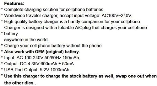 6400mAh Extended Double Layer Battery Universal Desktop Charger Black Back Door Cover Soft TPU Full Edge Protection Case Stylus Compatible with Samsung Galaxy S4 Mini I9190L Phone