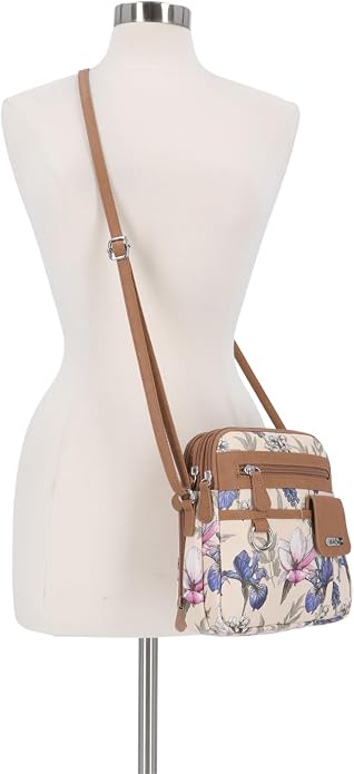 Multisac Women's MultiSac North South Mini Zip Around Crossbody