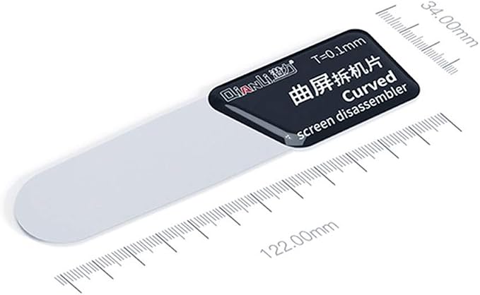 iayokocc 5Pcs Separate Screen Disassembler Pry Tools, Professional Mobile Phone LCD Curved Electronics Repair Hand Tool(Size:122 x 34mm)