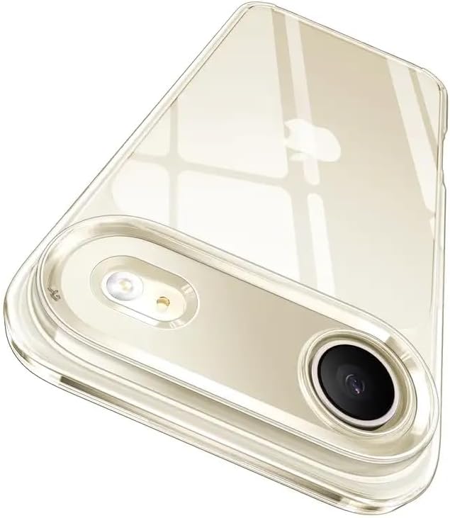 CASEKOO for iPhone 17 Air Case Crystal Clear, Patented Anti-Yellow & Virgin TPU, 15FT Military-Grade Drop Protection, Slim Transparent Women Men Funda para for iPhone 17 Air Case 6.5 inch, Clear