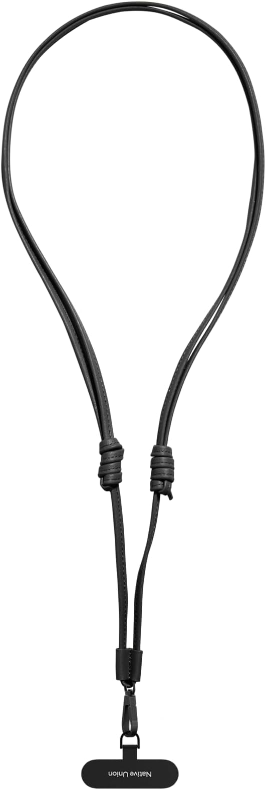 Native Union Universal Sling – Adjustable & Detachable Crossbody Strap – Made with 100% rPET Recycled Polyester – Universally Compatible with All Smartphones (Black)