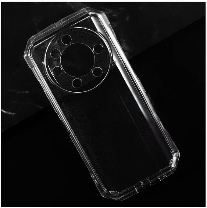 Cover for ZTE Blade A73 (6.52 inch) Case + Screen Protector，Tempered Glass 9H Hardness Protective Film and Soft Silicone Bumper Shell Transparent TPU Phone case -Fragments