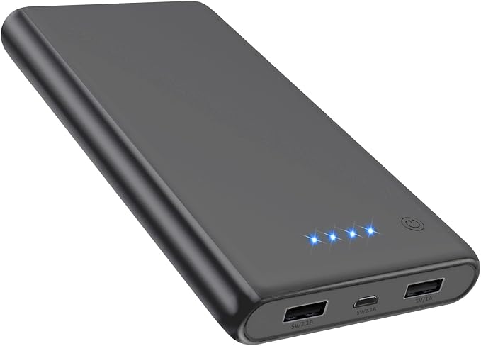 Portable Charger Power Bank 25800mAh,5V/3A Fast Charging Portable Phone Charger,3 USB Ports External Battery Pack Backup Travel Camping Essential for iPhone 17/16/15/14,Samsung Galaxy Android iPad etc