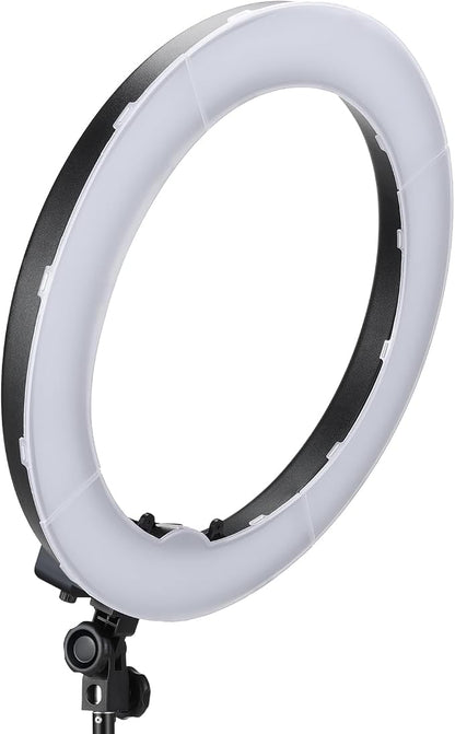 NEEWER 55W 18"/45cm Ring Light Kit [New Version], 5600K Dimmable LED Ringlight Tripod Stand Phone Holder for iPhone Selfie Makeup Lash Tattoo Studio Photo Video Recording Photography Lighting, RL-18