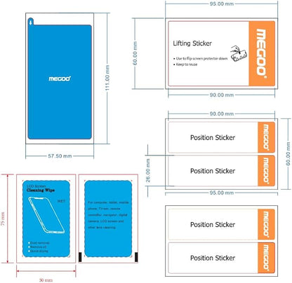 Megoo Screen Protector Installation Kit – Pro Toolkit for iPad & Tablet, Includes Lifting Stickers, Dust Removers, and Wipes – Bubble-Free Control System