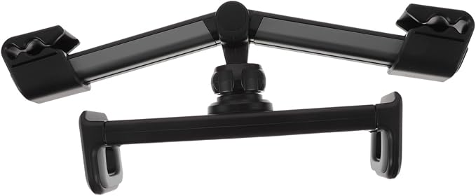 Housoutil Adjustable Car Headrest Tablet Holder Phone Mount Stand Multi-Angle Rotation Easy to Use