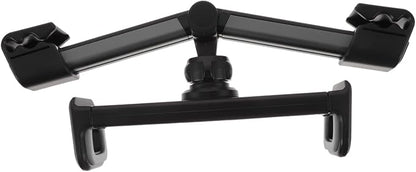 Housoutil Adjustable Car Headrest Tablet Holder Phone Mount Stand Multi-Angle Rotation Easy to Use