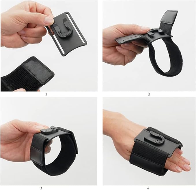 360° Rotatable Sport Running Armband Wristband Phone Holder for Samsung Galaxy S21 FE S20 S22 S23 S24 Ultra A32 A12 A03s iPhone 11 12 13 14 15 Pro Max Google Pixel 6 7 8 9 7a 4a 5a Moto G Stylus Power