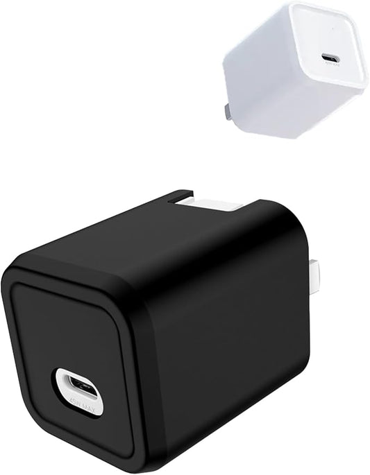 Case for Mophie 45W 1-Port USB-C Charger, Kids-Friendly Soft Silicone Protective Cover, Shockproof, Waterproof (Black)