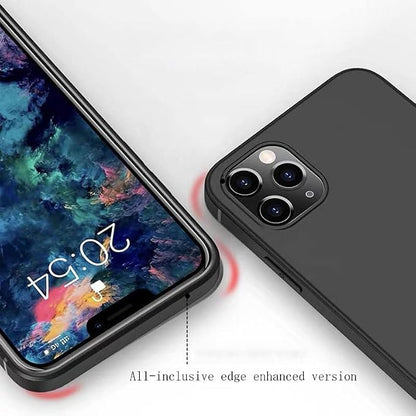 Cover for ZTE Blade A73 (6.52 inch) Case + Screen Protector，Tempered Glass 9H Hardness Protective Film and Soft Silicone Bumper Shell Black TPU Phone case -Eyes