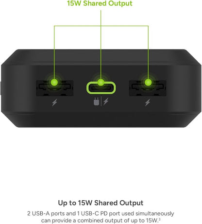 Mophie Powerstation Core 20,000mAh Power Bank | Best Value Capacity | 18W, Multi-Device
