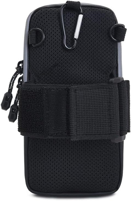 Travel Outdoor Running Sports Gym Armband Pouch Cell Phone Crossbody Purse for Samsung Galaxy A15 A35 A25 S24+ S23+ S23 FE S20 FE S10 iPhone 16 15 14 Pro Max XS Max Google Pixel 6 8a 7a 5G
