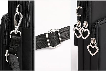 Little Purse Cell Phone Crossbody Case Bag for Pixel 6 Pro, Galaxy S22 Ultra, S21 FE, Z Fold 4, Note 20, A03S OnePlus 10 Pro