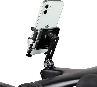 GUB G-95 Bicycle Stem Cellphone Mount Aluminum Alloy Handlebar Mobilephone Support Adjustable Bottom Bracket with Bottom Holder