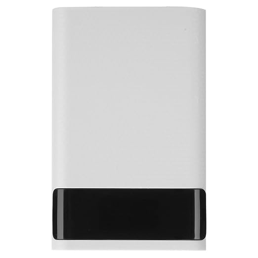 ABS Portable DIY Battery Case Kit for Charging, DIY Power Bank for All Mobile Phone, Black, 5V2A Output, Model, 85g (White)
