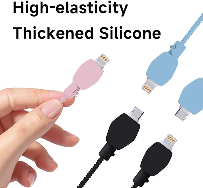 2-in-1 Power Adapter Silicone Charger Protective Case, Compatible with 18W and 20W Chargers, Fits iPhone 11, 12, 13, 14 Pro Max - 1.65 x 1.1 inches (excluding Charger)(Pink)