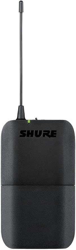 Shure BLX14/CVL Wireless Microphone System - 14-Hour Battery Life, 300 ft Range, UHF | Includes CVL Lavalier Mic, Bodypack Transmitter, Single Channel Receiver | H10 Band (BLX14/CVL-H10)