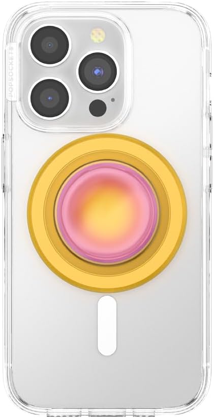 PopSockets Phone Grip for MagSafe, Magnetic Holder, Phone Stand, Squishy - Jelly Sunni