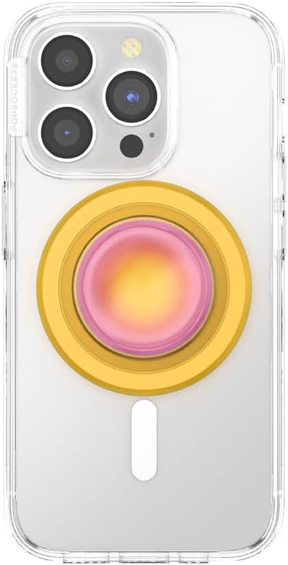 PopSockets Phone Grip for MagSafe, Magnetic Holder, Phone Stand, Squishy - Jelly Sunni