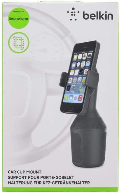 Belkin Car Cup Holder Mount for Smartphones - Black