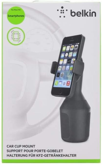 Belkin Car Cup Holder Mount for Smartphones - Black