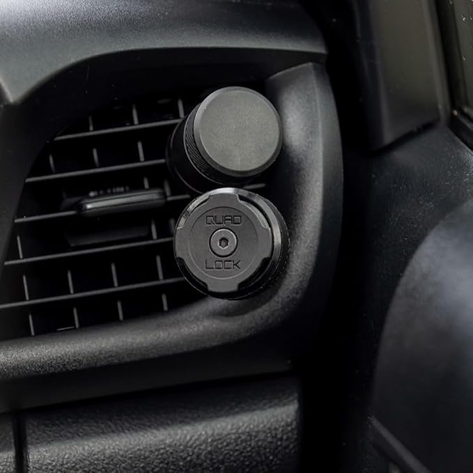 Quad Lock Car Phone Holder Vent Mount for iPhone, Galaxy, Pixel and Universal Adaptors