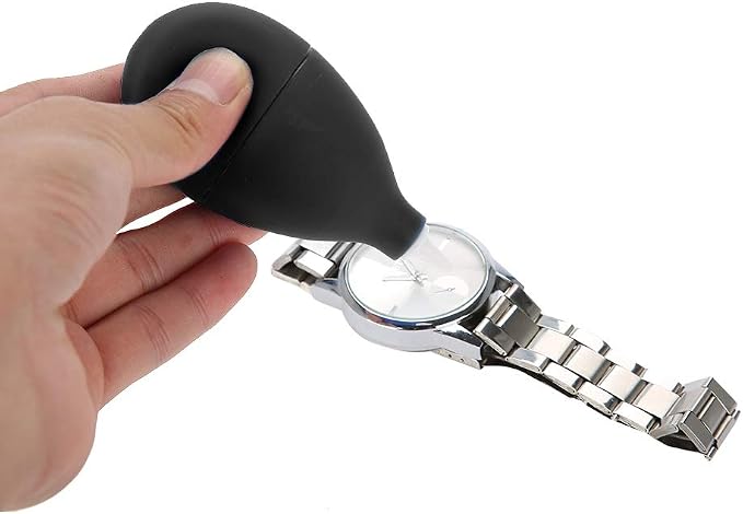 Semme Keyboard Cleaner, Rubber Powerful Air Dust Blower Pump, Cleaner Tool for Camera Watch Phone Keyboard Lens Filter Cleaning(Black)