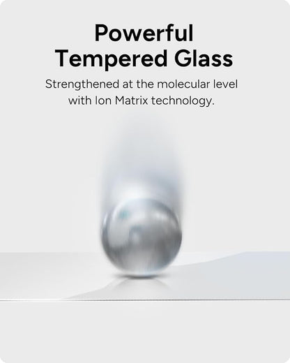 ZAGG Glass+ Samsung Galaxy A56 5G Screen Protector – Extreme Impact & Shatter Protection, Scratch-Resistant, Smudge-Resistant, Fingerprint Scanner Compatible, InvisibleShield, Easy Installation