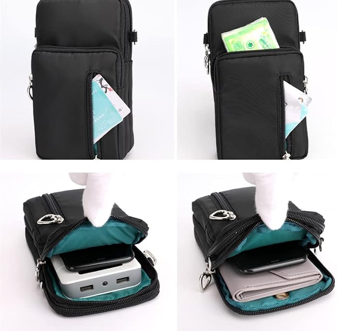 Little Purse Cell Phone Crossbody Case Bag for Pixel 6 Pro, Galaxy S22 Ultra, S21 FE, Z Fold 4, Note 20, A03S OnePlus 10 Pro