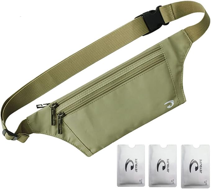 Naoki Outdoor Sports Running & Jogging & Travel Waterproof Utralthin Waist Pack/Bag Runner Belt
