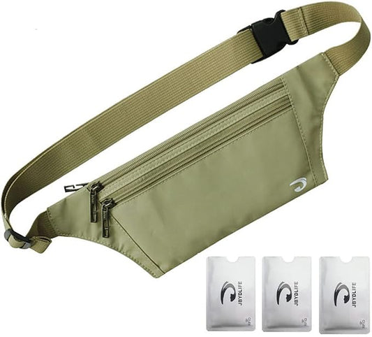 Naoki Outdoor Sports Running & Jogging & Travel Waterproof Utralthin Waist Pack/Bag Runner Belt