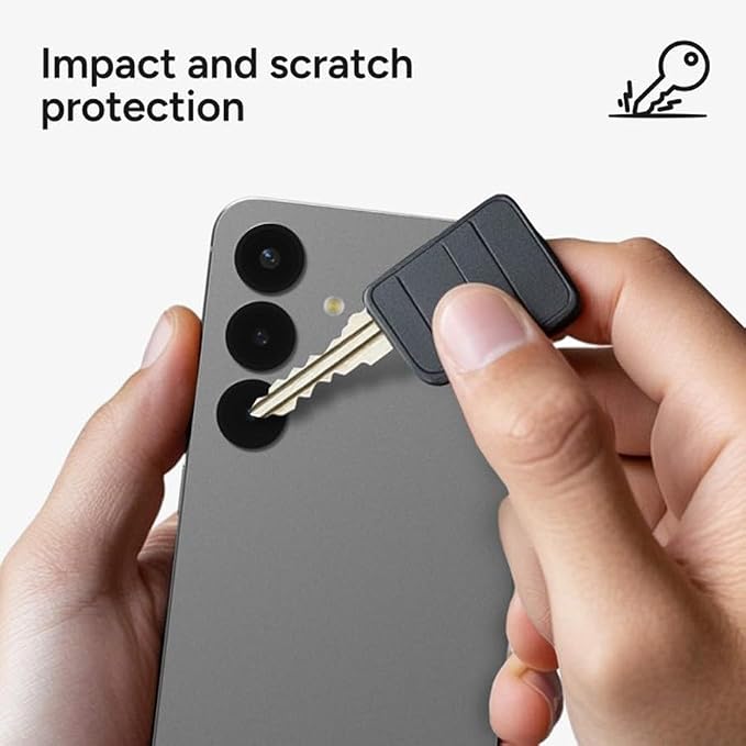 ZAGG Glass Elite Anti-Reflective Samsung Galaxy S25+ Camera Lens Protector – Anti-Glare Technology, Maximum Impact & Scratch Resistance, Smudge-Free Surface, Recycled Materials