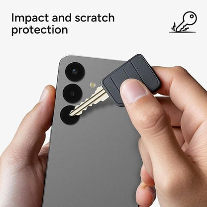 ZAGG Glass Elite Anti-Reflective Samsung Galaxy S25+ Camera Lens Protector – Anti-Glare Technology, Maximum Impact & Scratch Resistance, Smudge-Free Surface, Recycled Materials