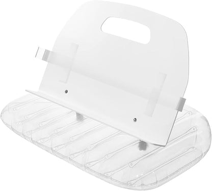 Floating Book/Tablet Caddy for Bath, Pool, and Hot Tub (Clear)
