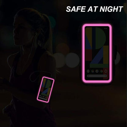 Running Armband for Google Pixel 8/7/6/6 Pro/5a/4XL/3a XL/3 XL, Running Exercise Case with Card Slot for Pixel(Pink)