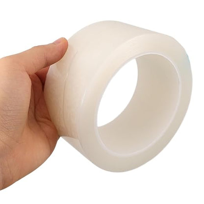 Screen Tape Phone Screen Dust Tape Thickened Adhesive for Scratch Removal Dirt Adhesion Compatible with Phones Tablets Cameras Versatile, 1Roll