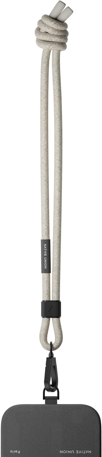 Native Union Sling – Adjustable & Detachable Phone Strap – Compatible with iPhone 16, 15, 14, 13 and most Smartphones – Made with 100% Durable & Recycled Materials (SandStone)