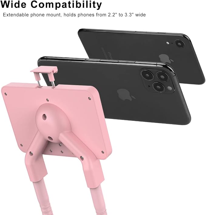 B-Land Cell Phone Holder, Universal Mobile Phone Stand, Lazy Bracket, DIY Flexible Mount Stand with Multiple Function