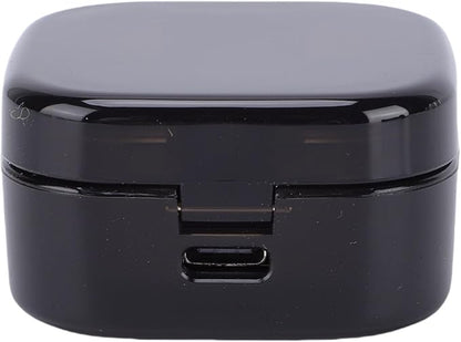 Charging Case Fit for R02, R03, R06, R11M, R8, H01, SR05 Type C Fast Portable Magnetic Smart Ring Charger Box Compact and Portable Efficient Type C Fast Charging (Black)