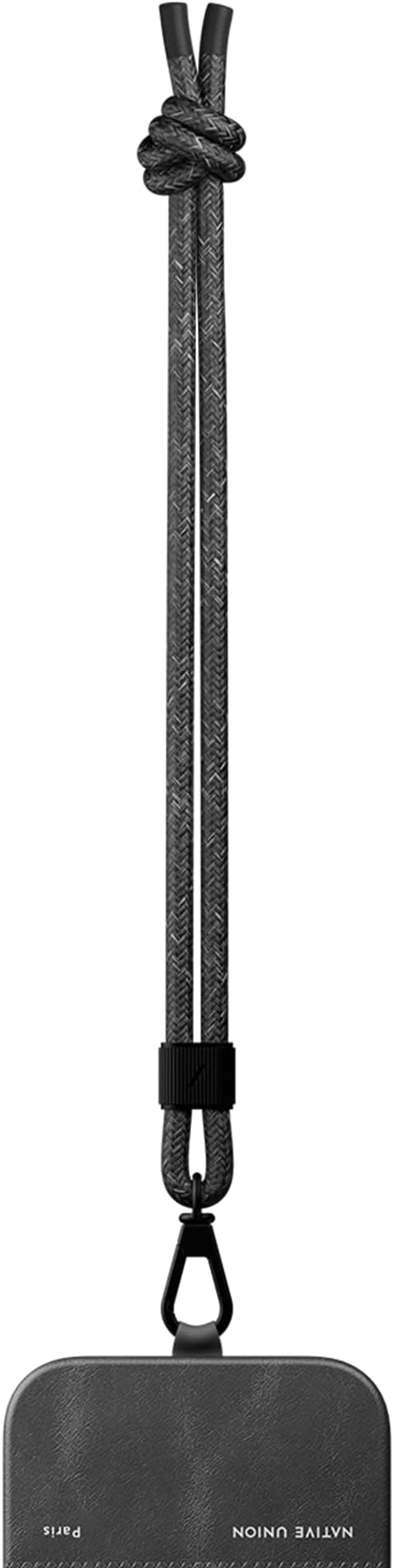Native Union Sling – Adjustable & Detachable Phone Strap – Compatible with iPhone 16, 15, 14, 13 and most Smartphones – Made with 100% Durable & Recycled Materials (Black)