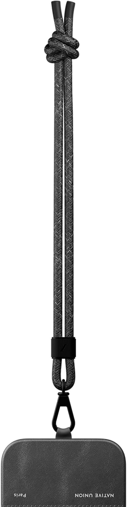 Native Union Sling – Adjustable & Detachable Phone Strap – Compatible with iPhone 16, 15, 14, 13 and most Smartphones – Made with 100% Durable & Recycled Materials (Black)