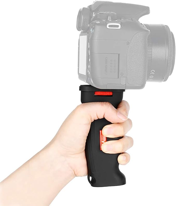 Handheld Grip 1/4" Screw for Camera Stabilizer,Smartphone Handy Grip Tripod System Compatible with DJI OSMO 360/OSMO Pocket 3/Insta 360 x 5/Xtra/Sony/Nikon/Fuji Digital Camera Video Shooting Vlog-R003