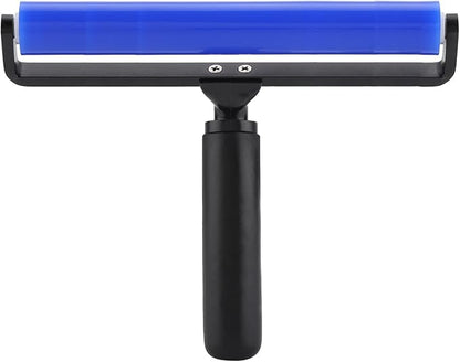 Silicone Anti-Static Roller Cleaner, Lint-Free Dust Removal Tool for Phone Laptop Tablet Glass Film Screens, 4-6-8-12 Inch