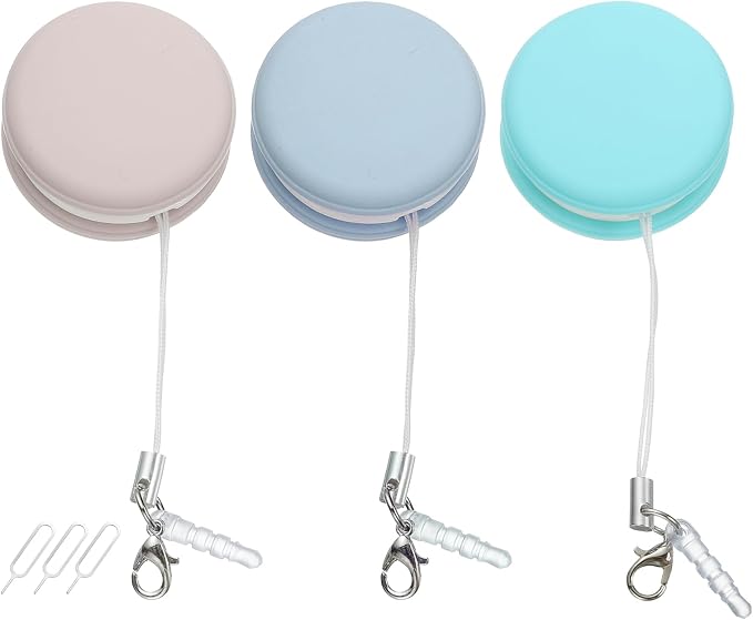 MECCANIXITY 3Pcs Screen Cleaners Blue Green Pink Phone Screen Cleaning Wipes, Fingerprint Proof Cleaning Ball for Mobile Phones, Computers, Tablet Touchscreens, Car Screens