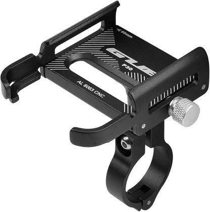 GUB P30 Aluminum Bike Phone Holder for 3.5" to 7.5" Device Bicycle Phone Stand Scooter Moto Mount Support Handlebar Clips
