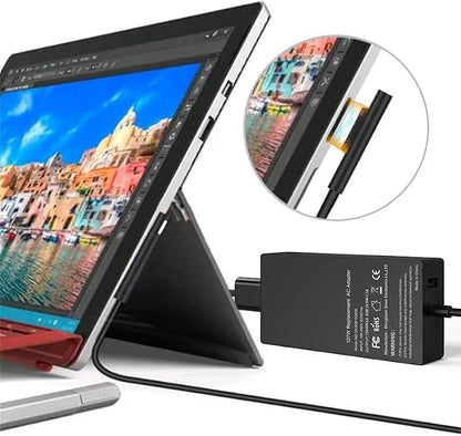 Ac Charger-127W for Original Surface Book 3 Surface Book 2 Windows Surface Laptop Studio 2 1,Pro/Go Windows Laptop