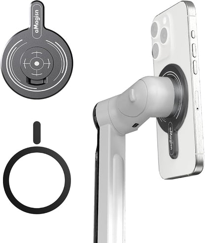 Magnetic Mount Adapter Accessories Compatible with Insta360 Flow Smartphone Gimbal Stabilizer (for Insta360 Flow)