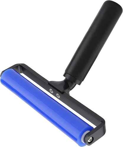Silicone Anti-Static Roller Cleaner, Lint-Free Dust Removal Tool for Phone Laptop Tablet Glass Film Screens, 4-6-8-12 Inch